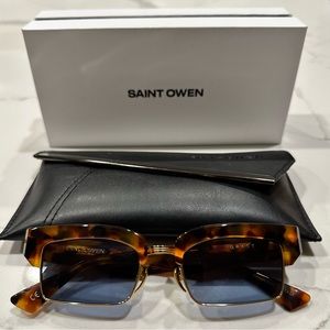 Saint Owen - Grace Sunglasses in Tortoise/Navy